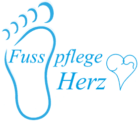 Logo Fusspflege - Praxis - Herz - Carpnline Munschaue im Businesscenter Liestal